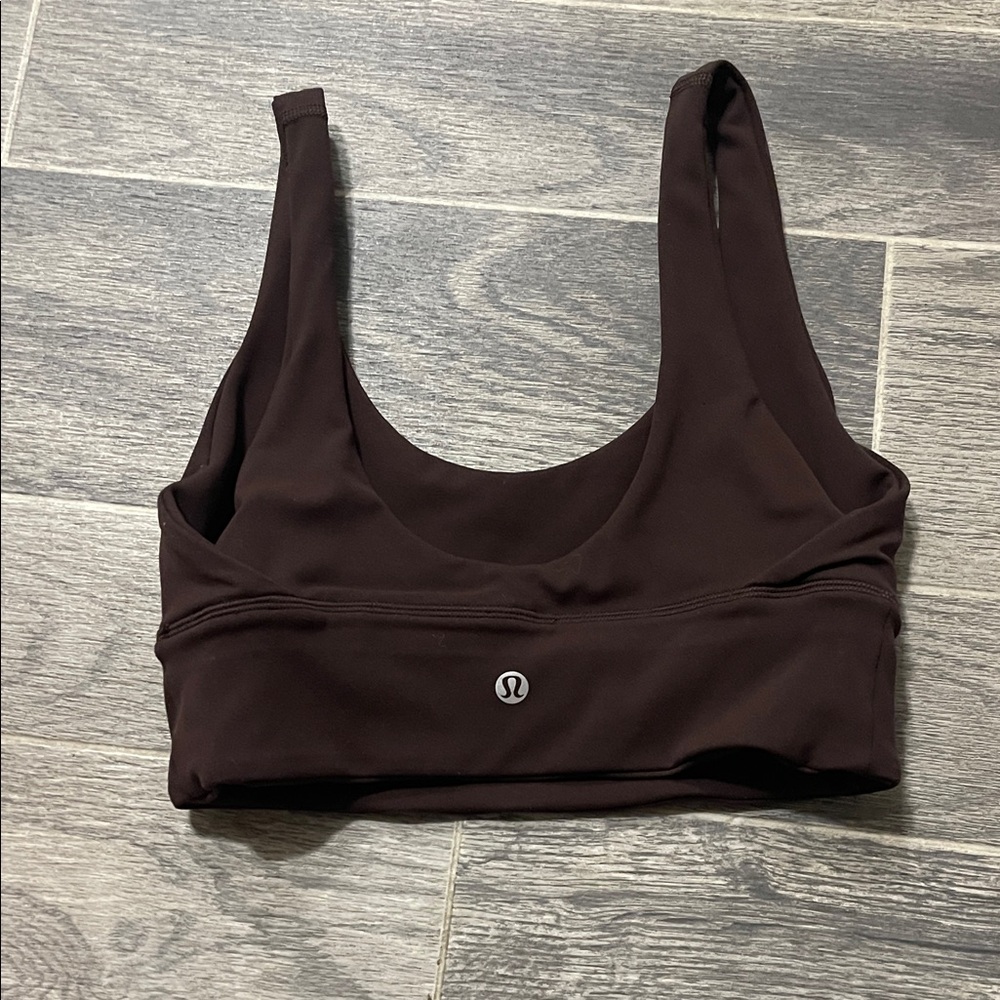 Lululemon Align Reversible Dark Brown Bra (Java ) - Picture 4 of 6